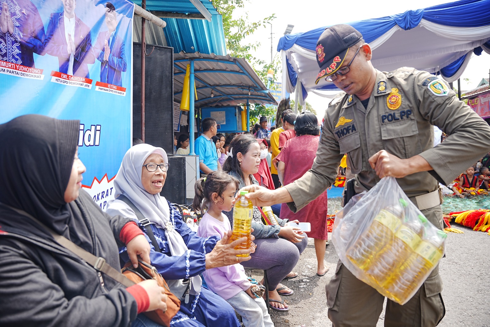 Peringati 4 Tahun MaDa, Wali Kota Hadiri Pagelaran Reyog di DPC Demokrat
