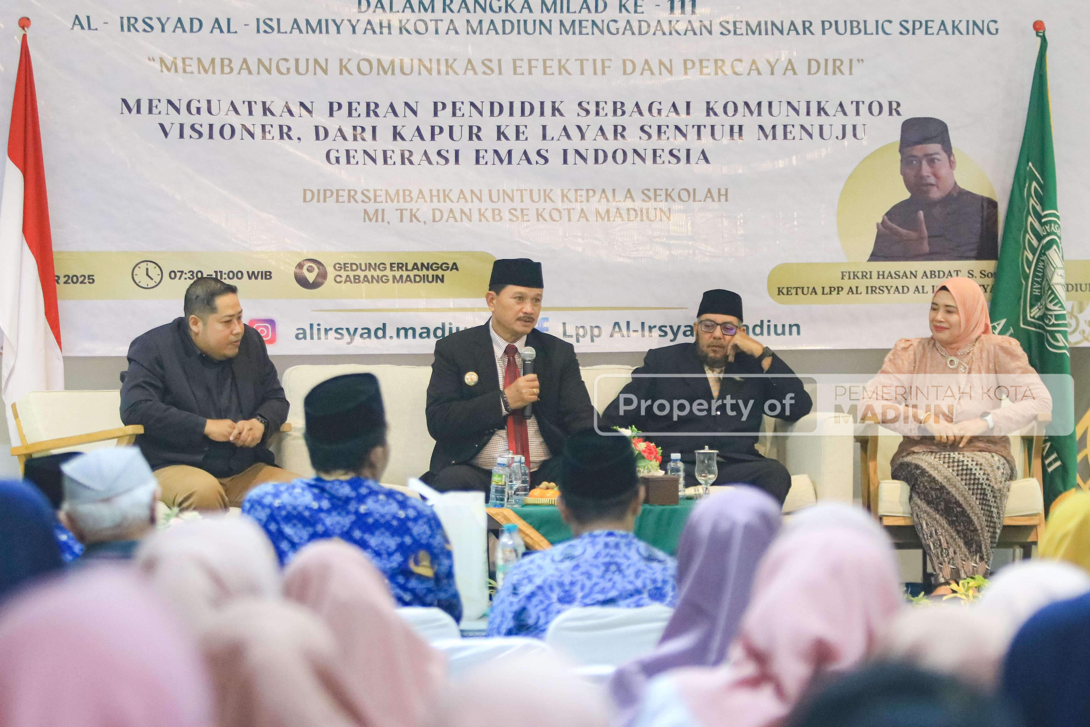 Wali Kota Maidi Buka Seminar Milad ke-111 Al-Irsyad, Harap Pendidik Jadi Komunikator Visioner