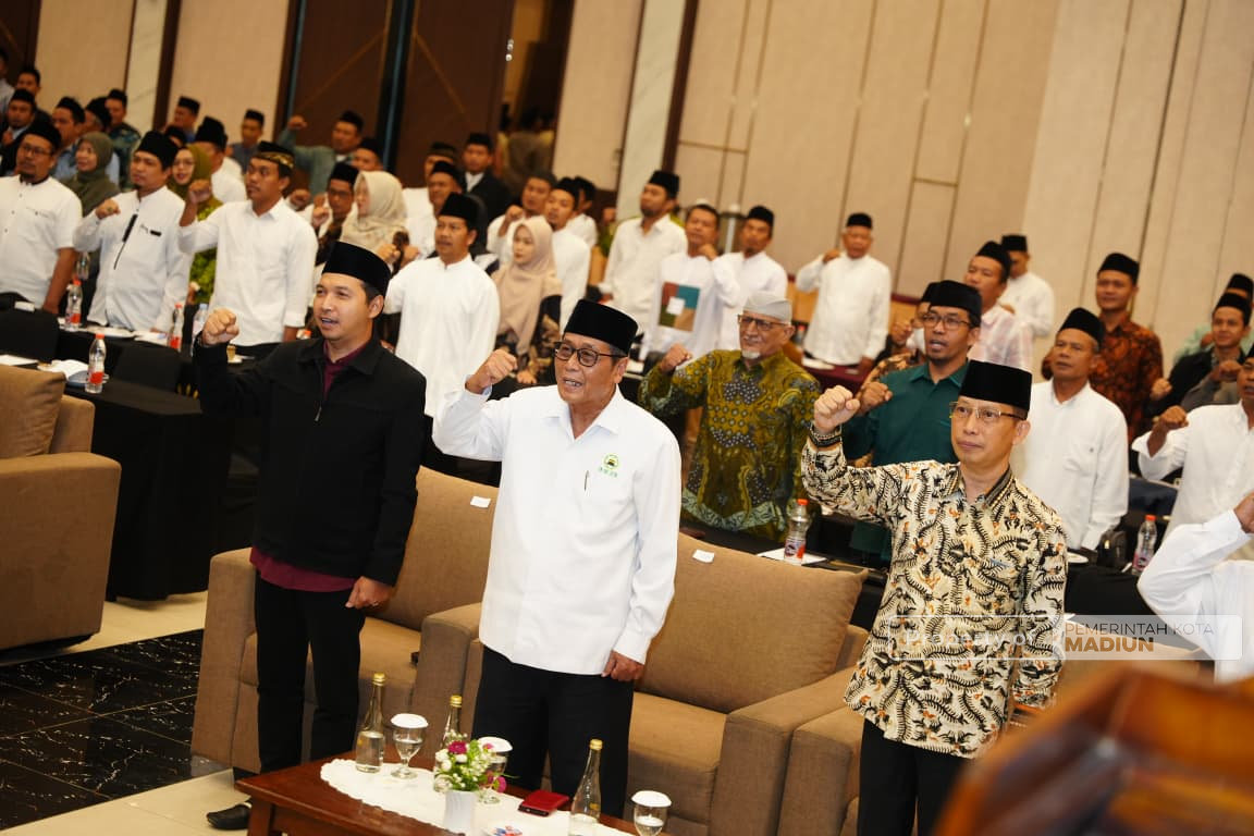 Pemkot Perkuat Sinergi dengan DMI, K.H Mas’ud Yahya Kembali Pimpin DMI Kota Madiun