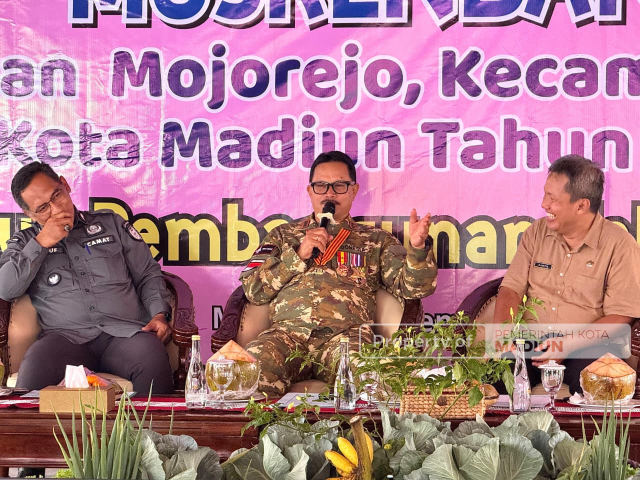 Serap Aspirasi Warga, Wali Kota Madiun Hadiri Musrenbang di Kuncen dan Mojorejo