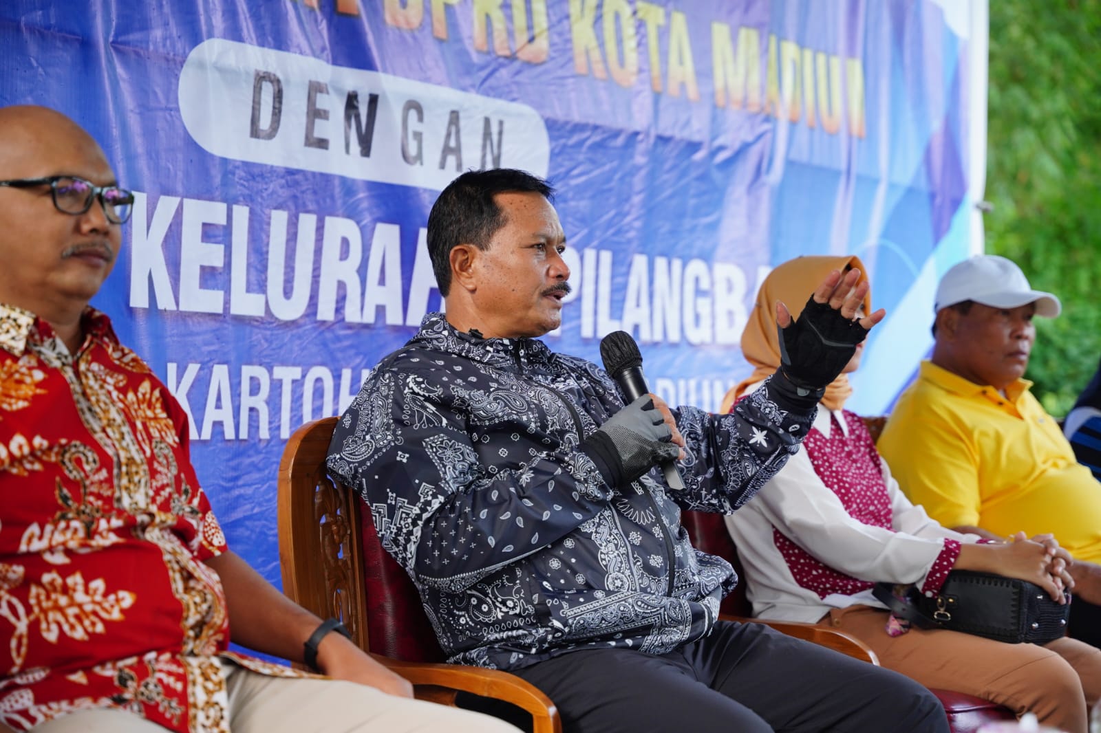Gowes di Tiga Kelurahan, Wali Kota Pastikan Usulan Tepat Sasaran