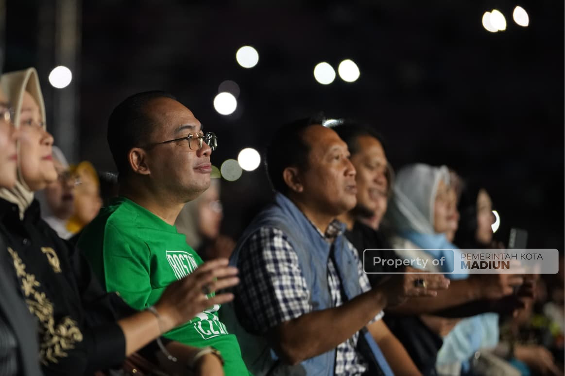 Plt Wali Kota Hadiri Play Music, Ribuan Warga Semarakkan Hari Jadi ke-108 Kota Madiun