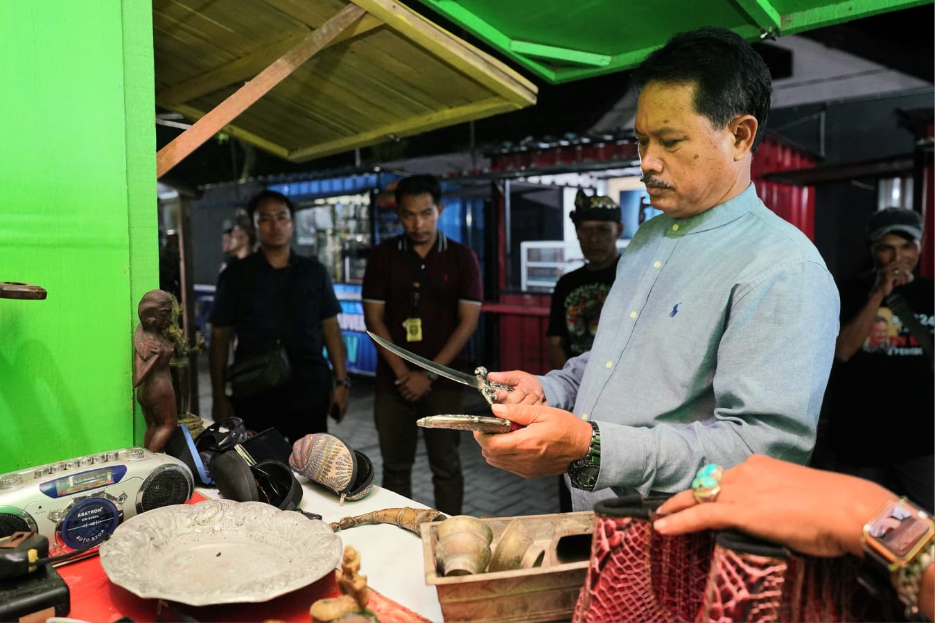 Hadiri Halal Bihalal Pasar Seni Tawangrejo, Wali Kota Imbau Pedagang Jaga Kerukunan
