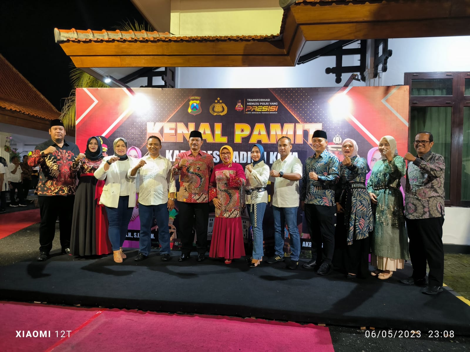 Hadiri Pisah-Sambut Kapolres Baru, Wali Kota Ajak Sinergi Lebih Kuat Dan Solid