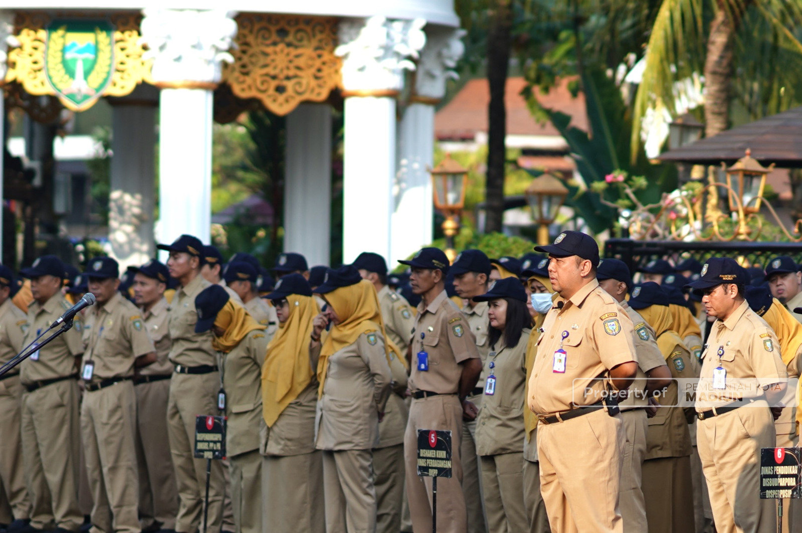 Gelar Apel Pejabat, Plt Wali Kota Beri Arahan Persiapan HUT ke-108 dan Disiplin Pegawai