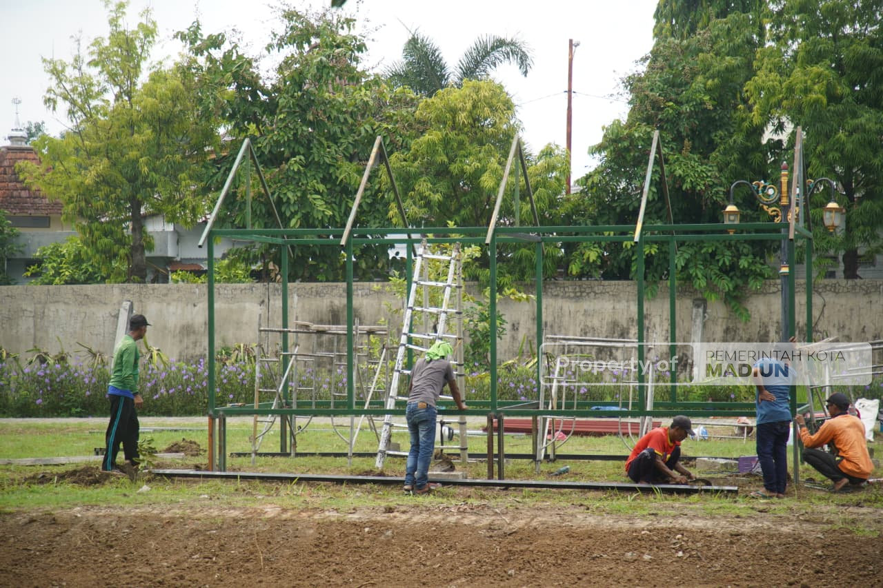 Bahas Pembangunan Mini Zoo, Wali Kota Madiun Gelar Rakor OPD di Ngrowo Bening Edupark