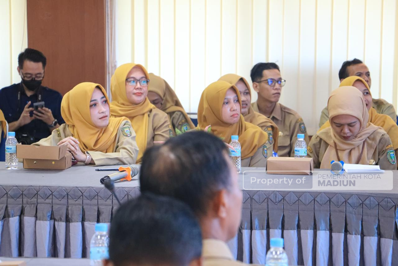 Wali Kota Madiun Pimpin Evaluasi Kinerja Dinas Perkim, Tegaskan Perkim-LH Casing Wajah Kota