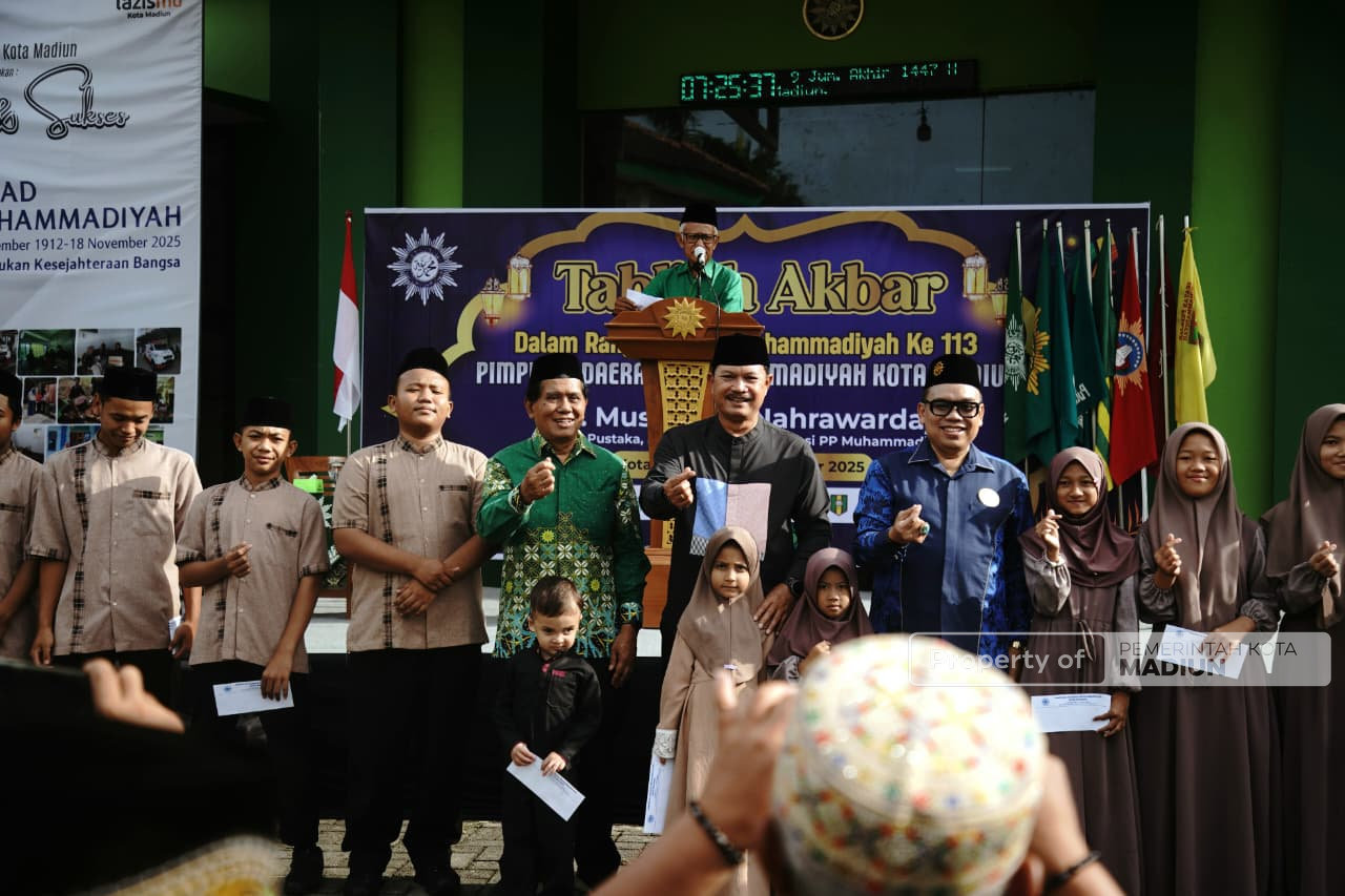 Hadiri Tabligh Akbar Milad ke-113 Muhammadiyah, Wali Kota Apresiasi Kiprah Dakwah dan Sosial