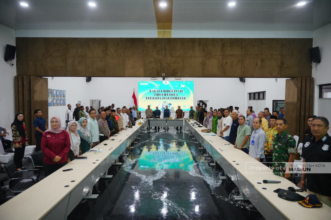 Maraton Pantau Objek Strategis, Plt Wali Kota Madiun Pastikan Lebaran Aman