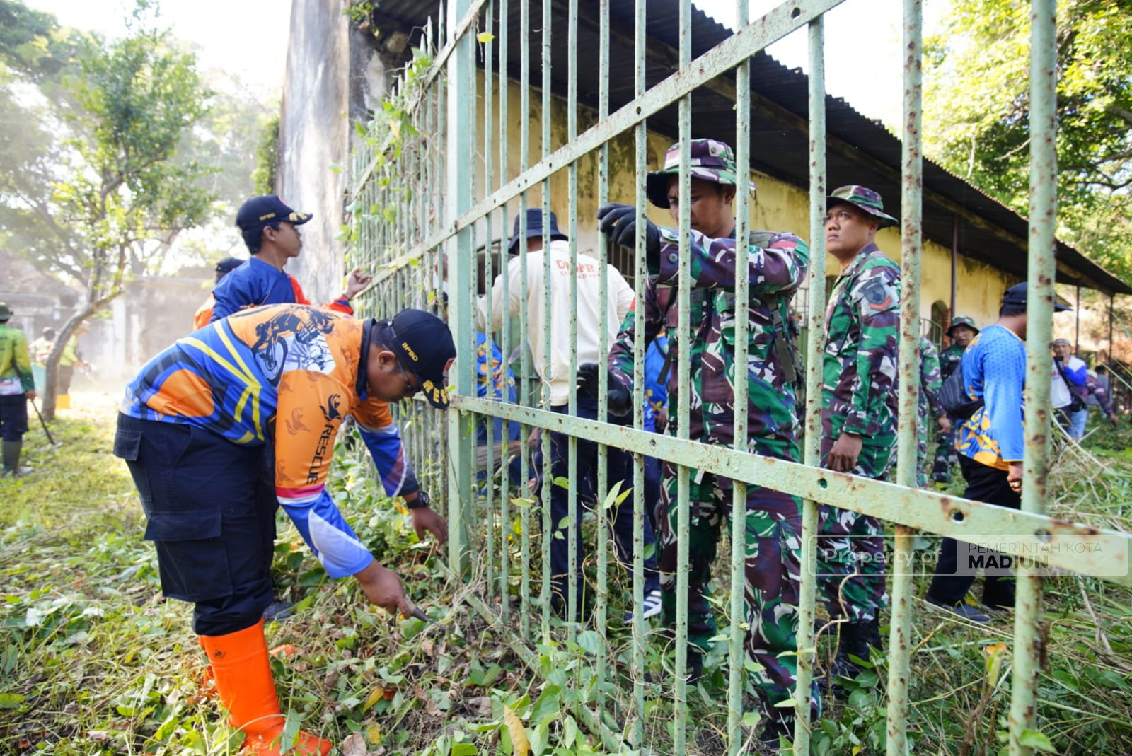 Pemkot-TNI Kerja Bakti Bersihkan RTM, Bakal Dijadikan Tempat Wisata Sejarah
