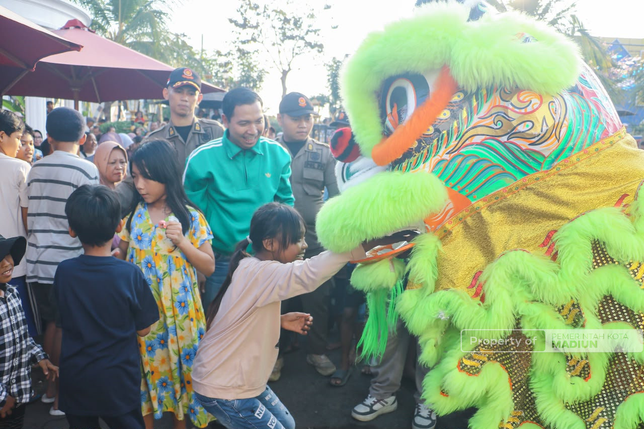 Plt Wali Kota Madiun Buka Pesona Barongsai Nusantara, Tegaskan Komitmen Jaga Keberagaman Budaya