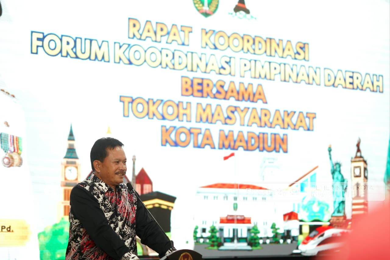 Perkuat Sinergi Forkopimda, Wali Kota Madiun Tegaskan Komitmen Majukan Kota