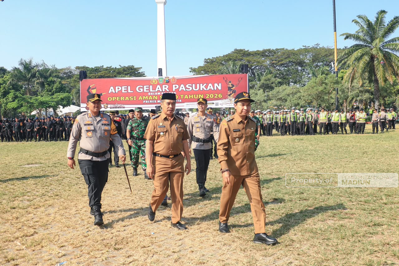 Jaga Kondusivitas Suro 2026, Plt Wali Kota Madiun Pastikan Kesiapan Pengamanan Lintas Instansi