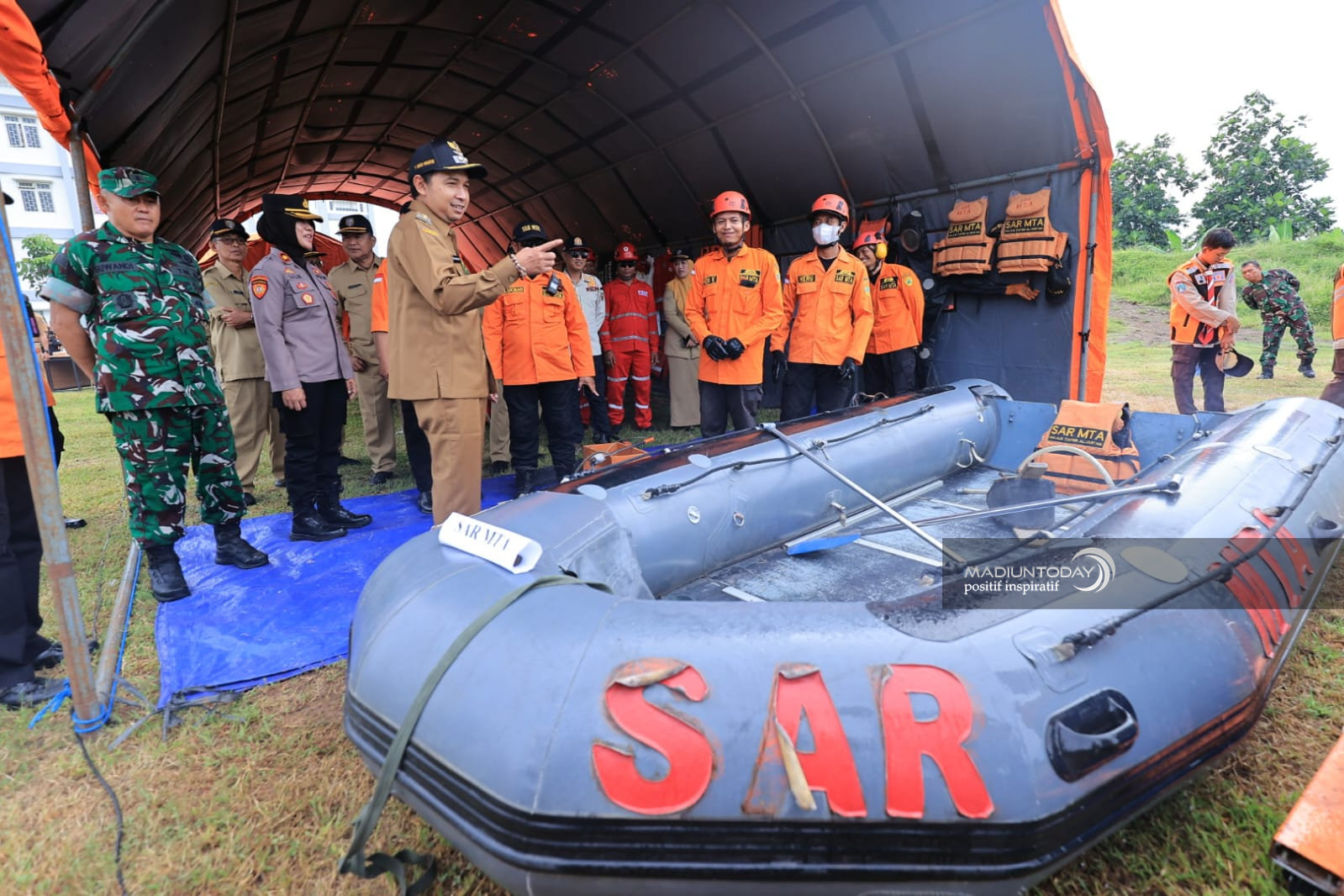 Apel Kesiapsiagaan Bencana 2026, Pemkot Madiun Perkuat Kolaborasi dan Latihan Penyelamatan Gedung Tinggi