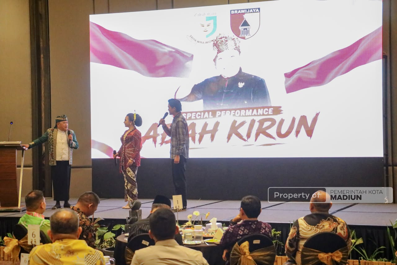 Hadiri Pisah Sambut Dandenpom V/1 Madiun, Plt Wali Kota Perkuat Sinergi Antarinstansi