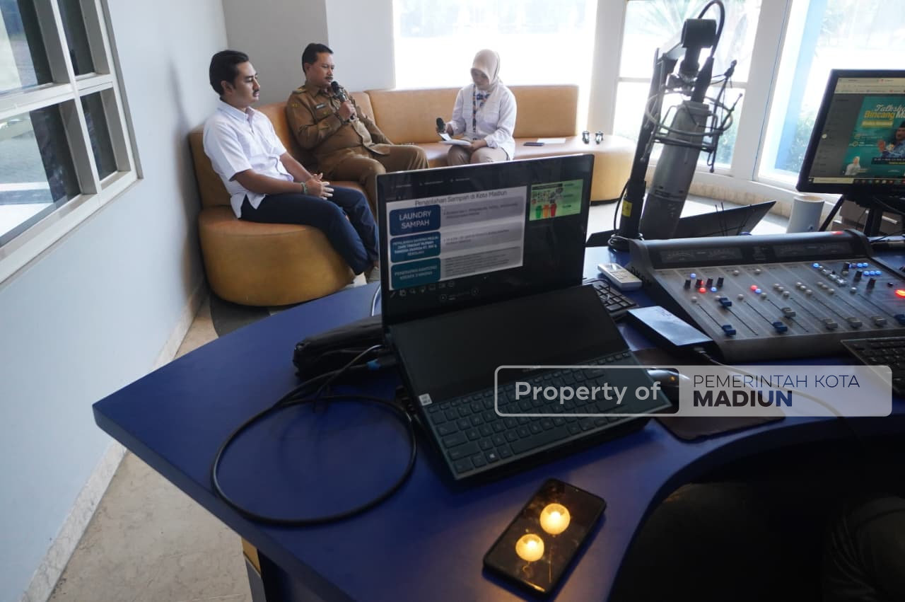 Jadi Narasumber di Radio Madya FM, Wali Kota Paparkan Strategi Menuju Madiun Mendunia