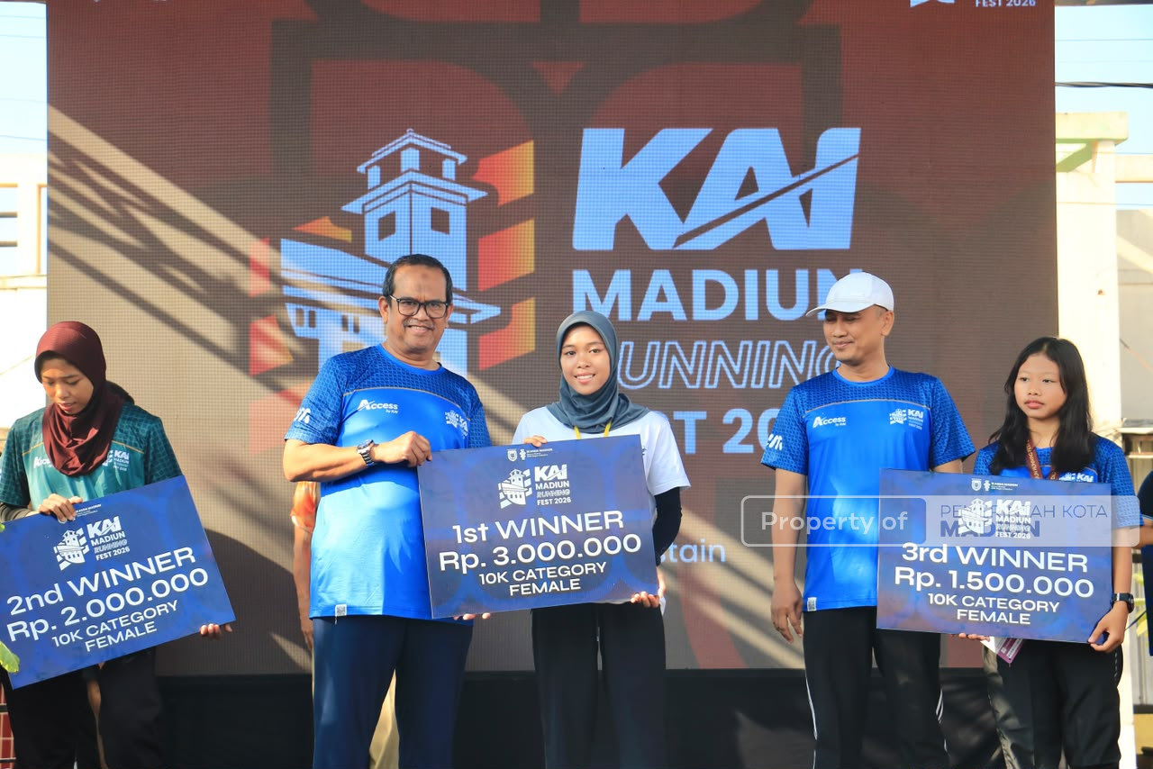 Turut Madiun Running Fest 2026, Plt Wali Kota Harap Jadi Agenda Rutin ke Depan