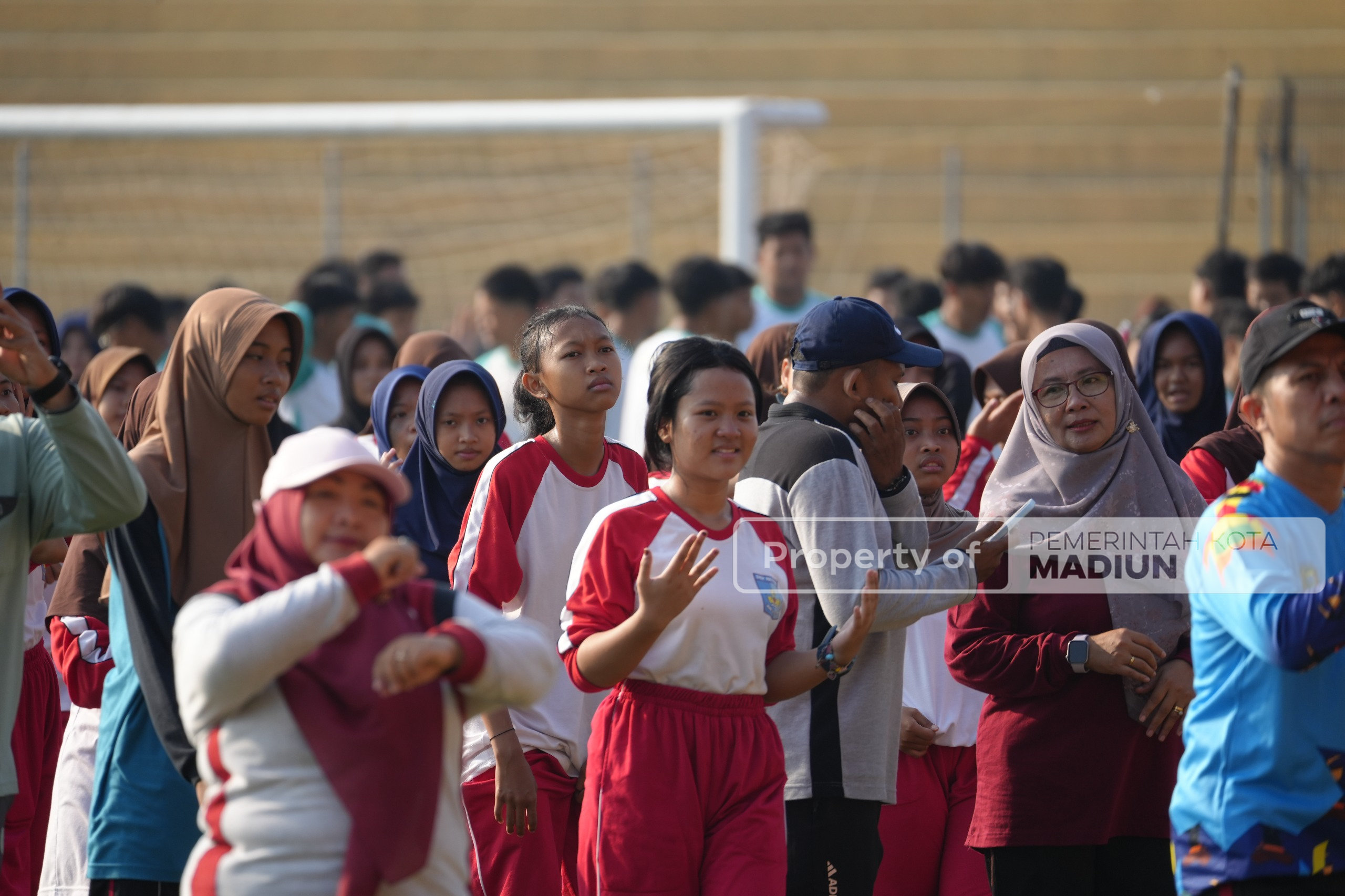 Peringati Haornas ke-42, Senam Bareng Gubernur Jatim Diikuti Ribuan Peserta