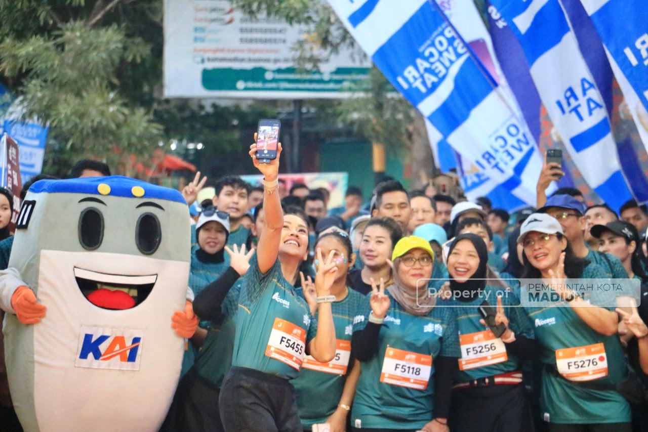 Turut Madiun Running Fest 2026, Plt Wali Kota Harap Jadi Agenda Rutin ke Depan