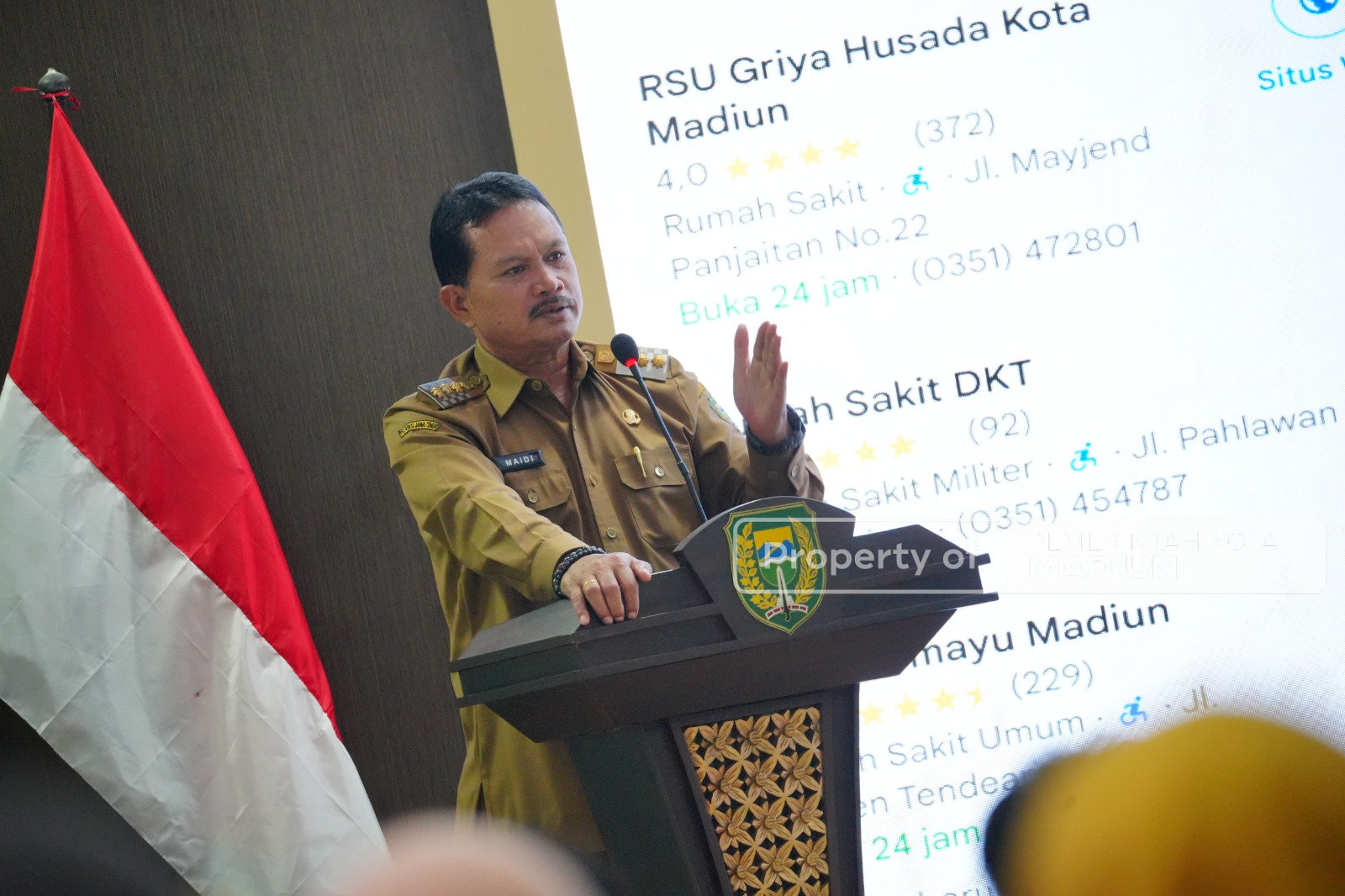 Gelar Pembinaan Pegawai RSUD, Wali Kota Maidi Tegaskan Komitmen Peningkatan Layanan Kesehatan