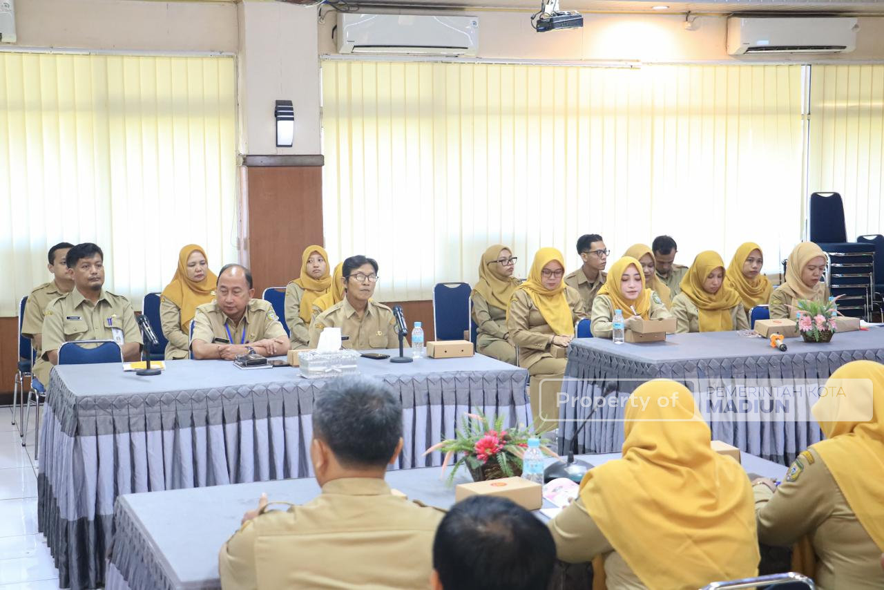 Wali Kota Madiun Pimpin Evaluasi Kinerja Dinas Perkim, Tegaskan Perkim-LH Casing Wajah Kota
