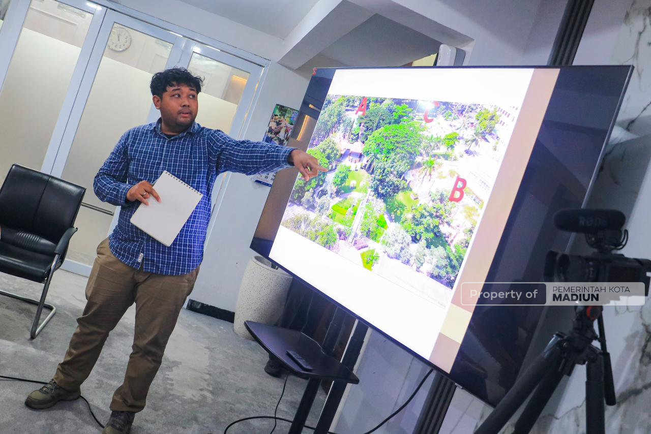 Percantik Wajah Kota, Plt Wali Kota Tekankan Konsep dan Identitas dalam Penataan RTH Kota Madiun