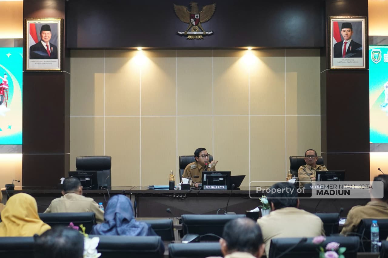 Pimpin Rapat Dinas, Plt Wali Kota Sampaikan Arahan Mendagri Soal Penguatan Integritas dan Pencegahan Korupsi