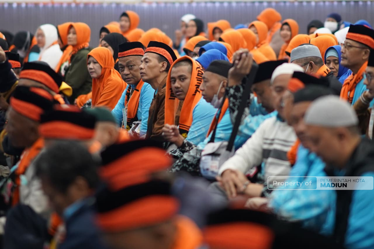 Plt Wali Kota Madiun Sambut Kepulangan 225 Jamaah Haji, Dorong Implementasi Nilai-Nilai Haji dalam Kehidupan Bermasyarakat