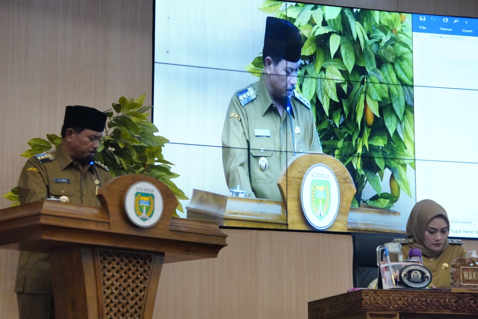 Rapat Paripurna Bahas APBD 2022, Dewan Apresiasi Kinerja Pemkot