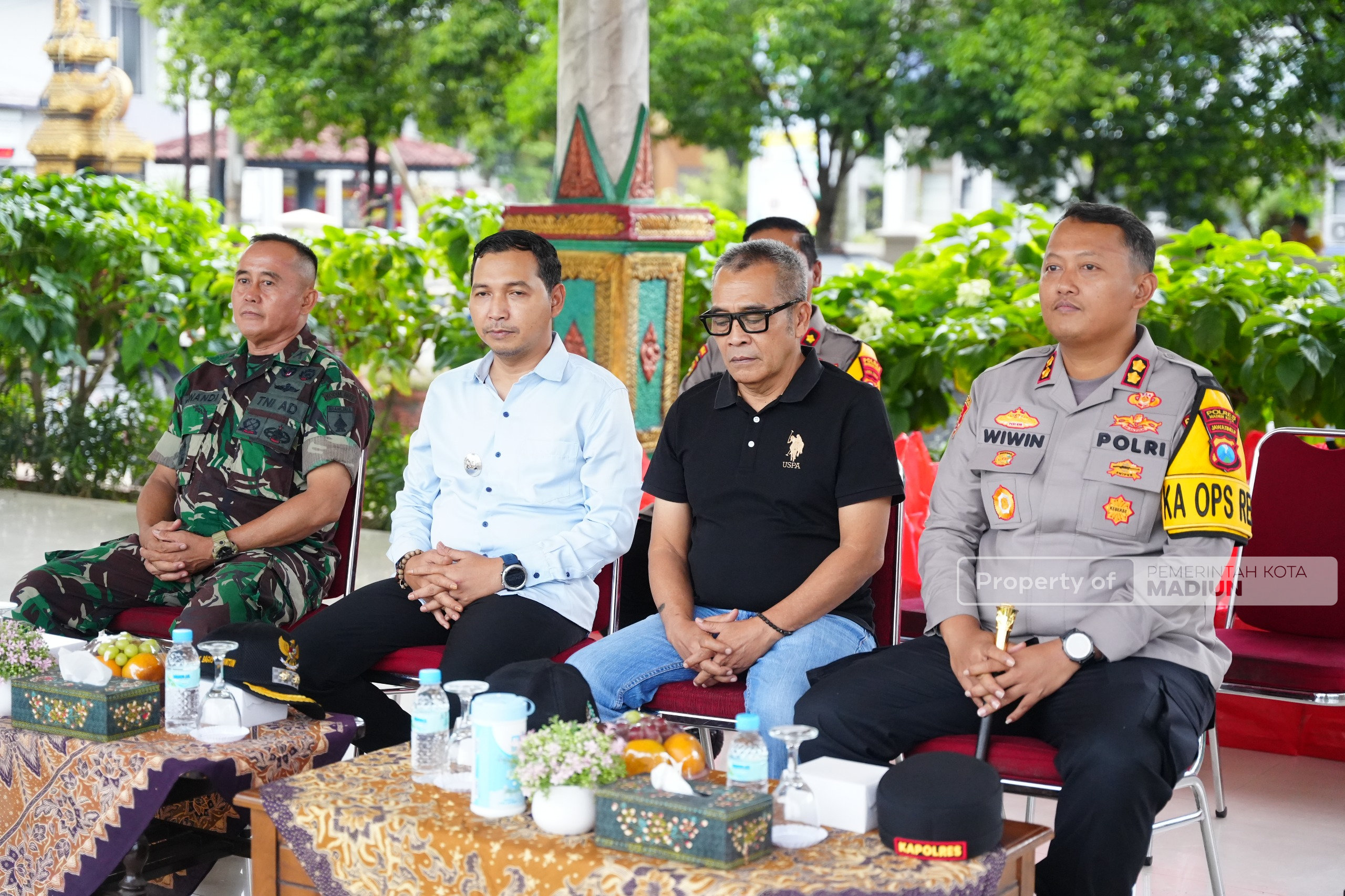 Kondusifitas Kota Madiun Tetap Terjaga, Plt Wali Kota Ini Berkat Sinergitas Kita Semua