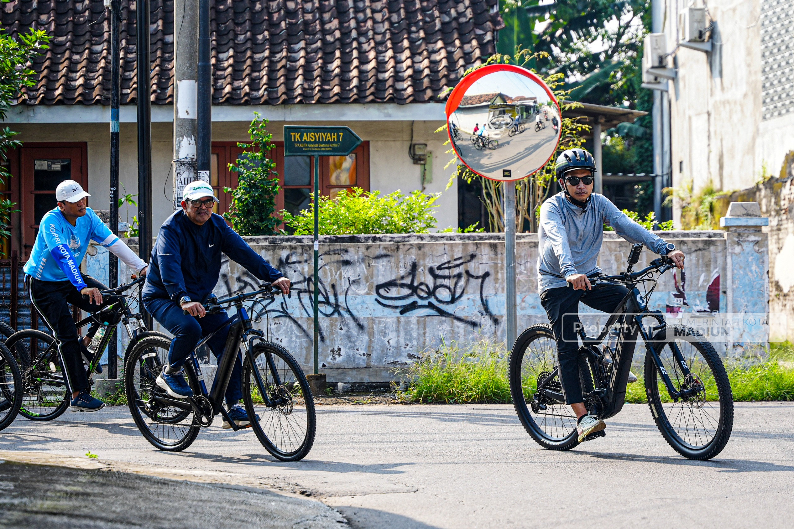 Gowes Bareng OPD, Plt Wali Kota Madiun Bidik Penataan Pasar hingga Wisata Ziarah