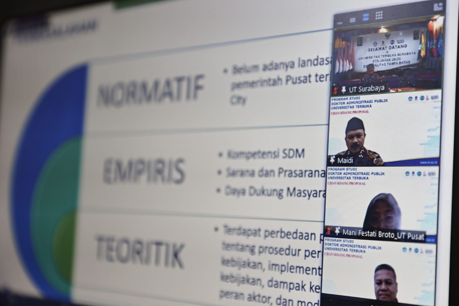 Jalani Sidang Ujian Proposal Doktor Hari Ini, Wali Kota : Ilmu Pengetahuan Harus Terus Digali