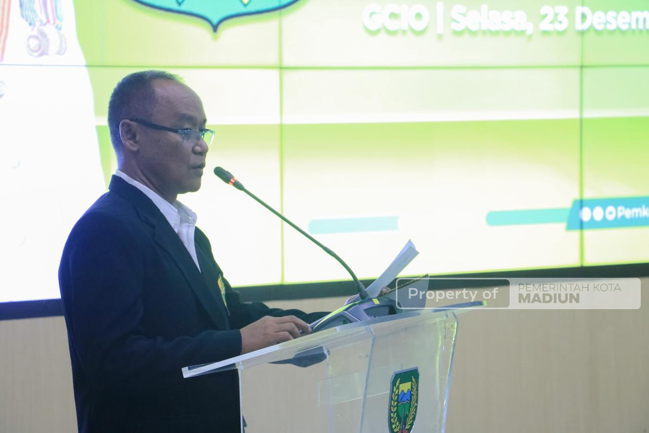 Hadiri Pelantikan Pengurus PBSI, Wali Kota Madiun Dorong Prestasi dan Pembinaan Berkelanjutan