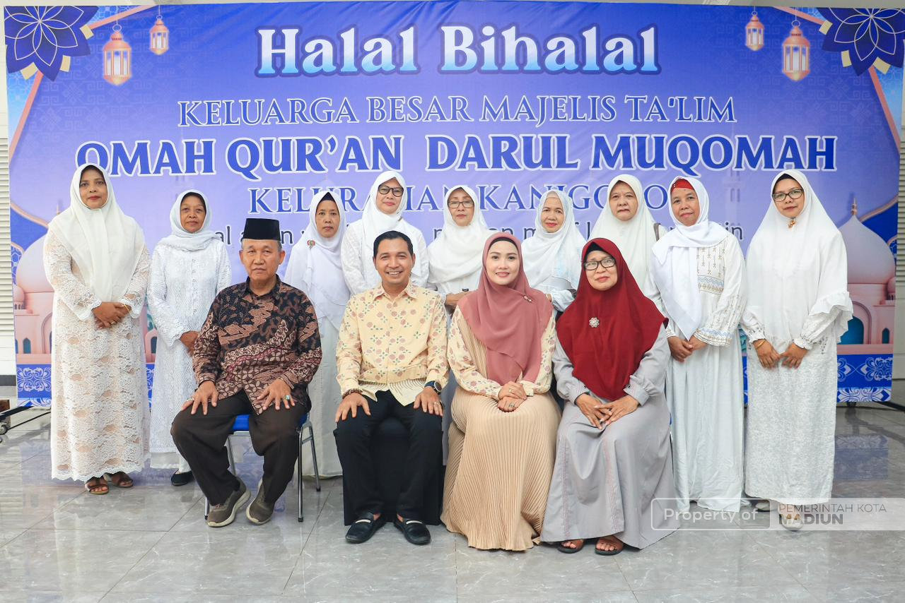 Hadiri Halal Bihalal Majelis Ta’lim, Plt Wali Kota Madiun Tekankan Penguatan SDM guna Pengentasan Kemiskinan