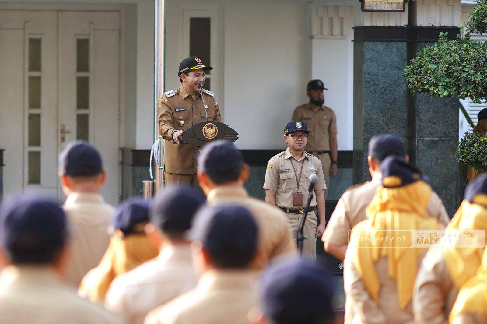 Gelar Apel Pejabat, Plt Wali Kota Beri Arahan Persiapan HUT ke-108 dan Disiplin Pegawai
