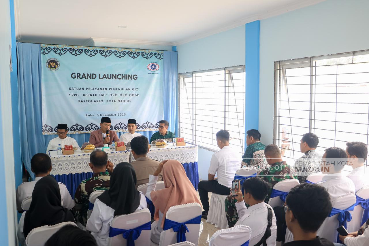 Dapur SPPG Baru Resmi Beroperasi, Wali Kota Harap Standar Gizi dan Kebersihan Terjaga Konsisten
