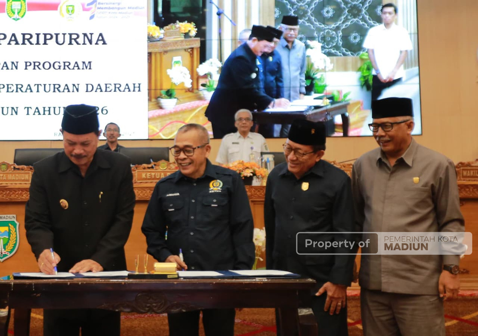 Pemkot dan DPRD Kota Madiun Sepakati Propemperda 2026
