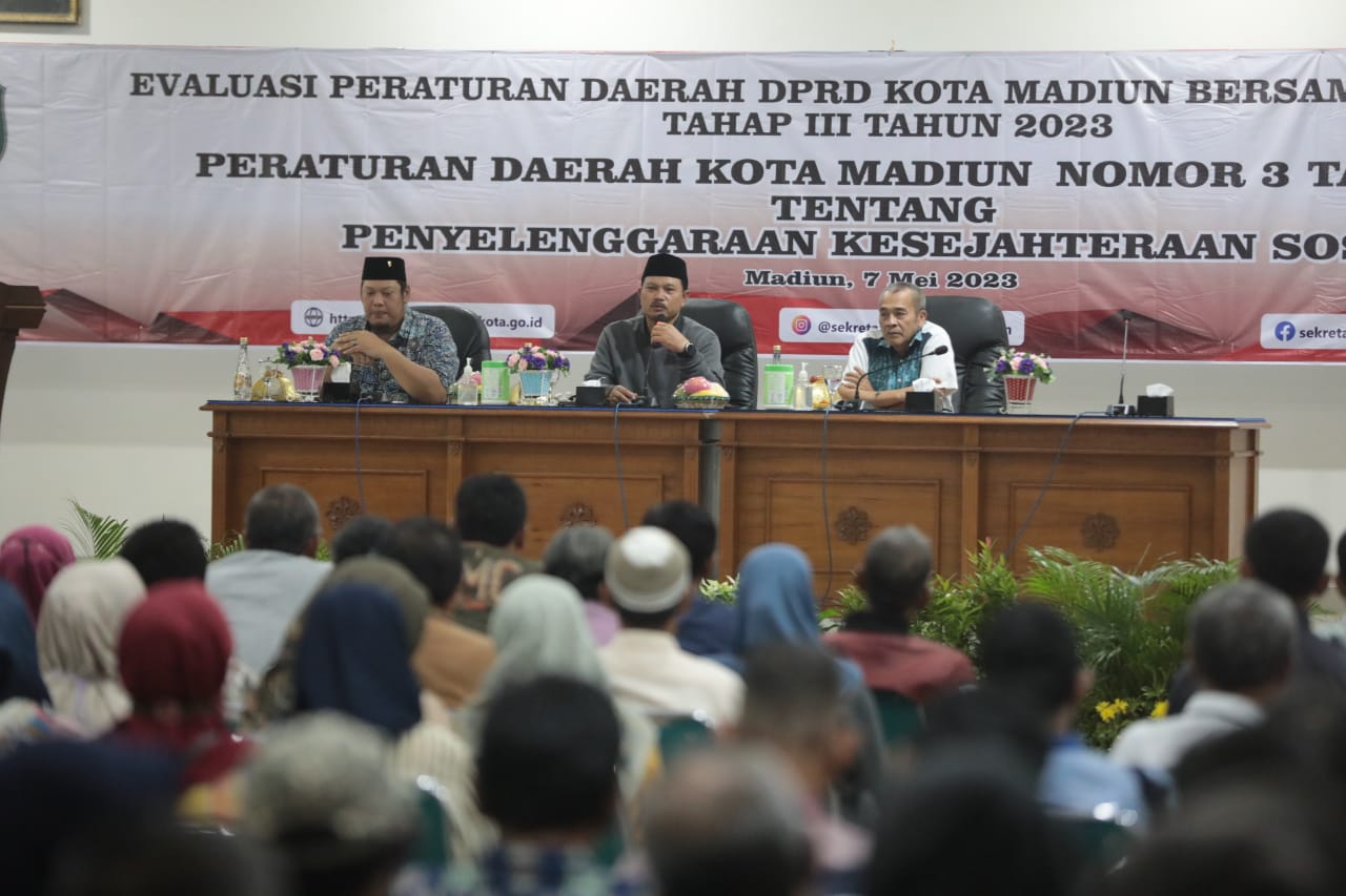 Evaluasi Perda 3/2017, Wali Kota-Dewan Jaring Saran Masukan Warga Sasaran