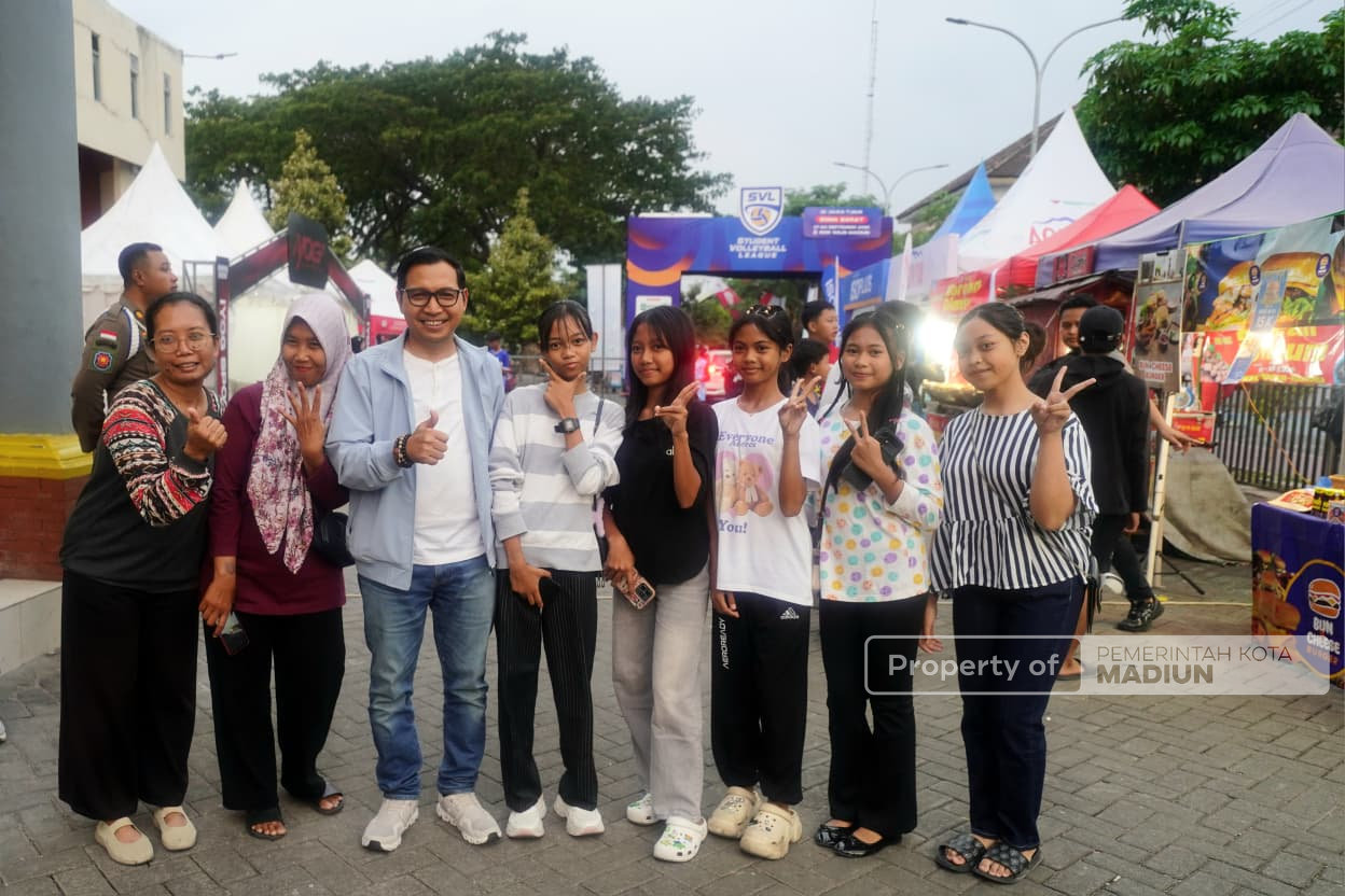 Hadiri Student Volleyball League Wali Kota Cup 2026, Plt Wali Kota Bakal Perbanyak Lapangan Voli