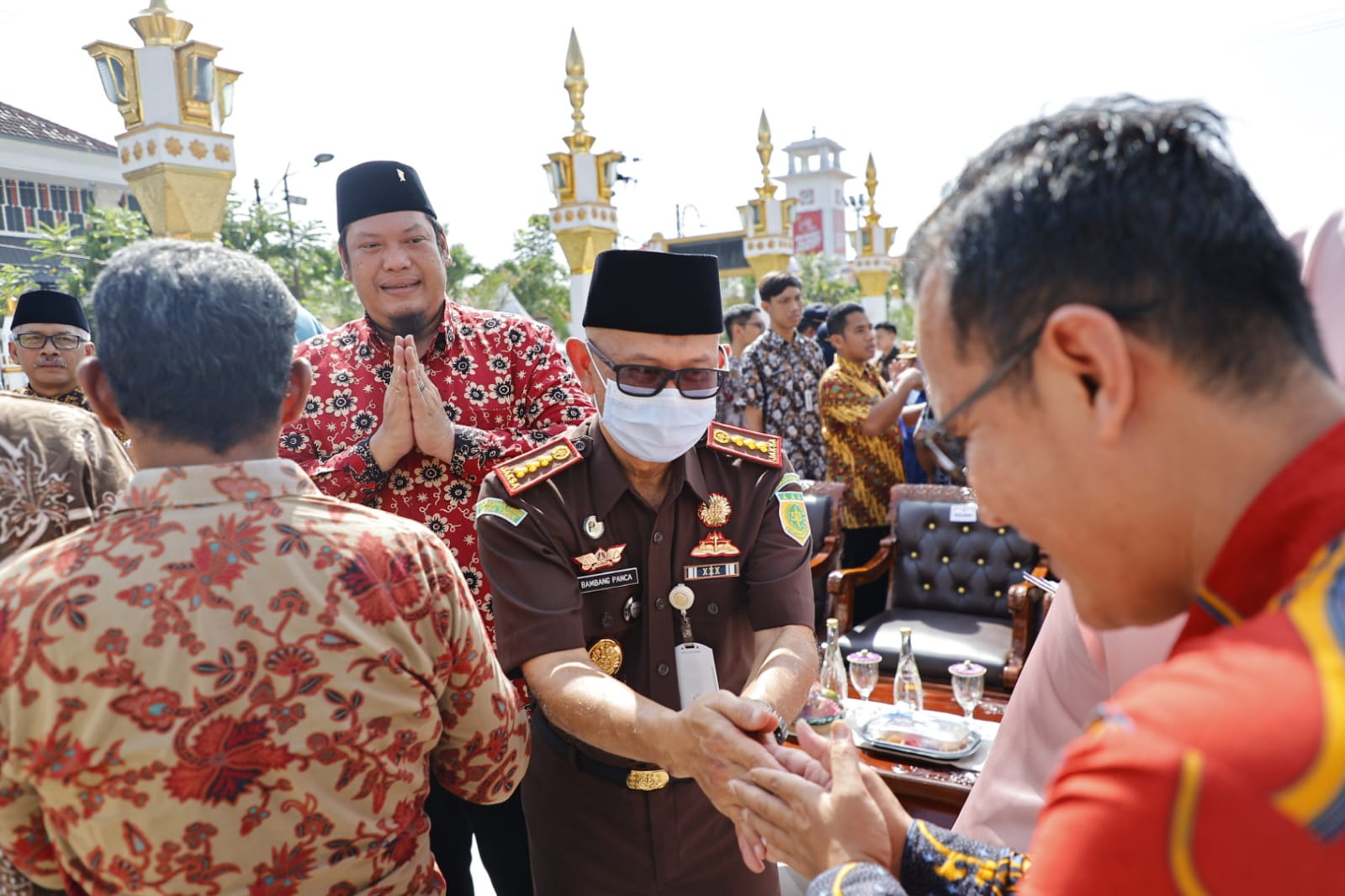Hari Kedua Masuk Kerja Pasca Lebaran, Wali Kota Gelar Halal Bihalal Dengan Pegawai Pemkot Madiun