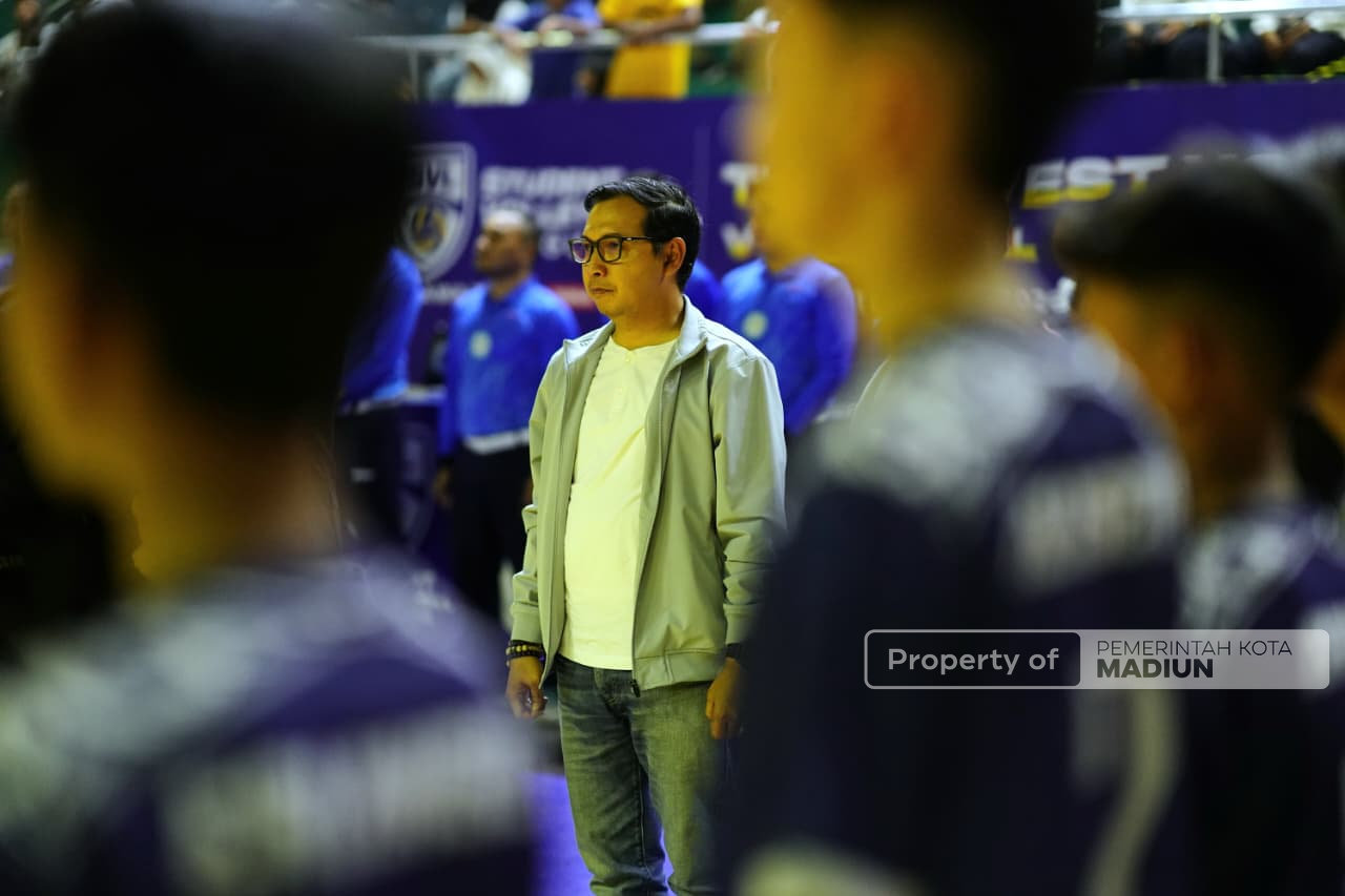 Hadiri Student Volleyball League Wali Kota Cup 2026, Plt Wali Kota Bakal Perbanyak Lapangan Voli