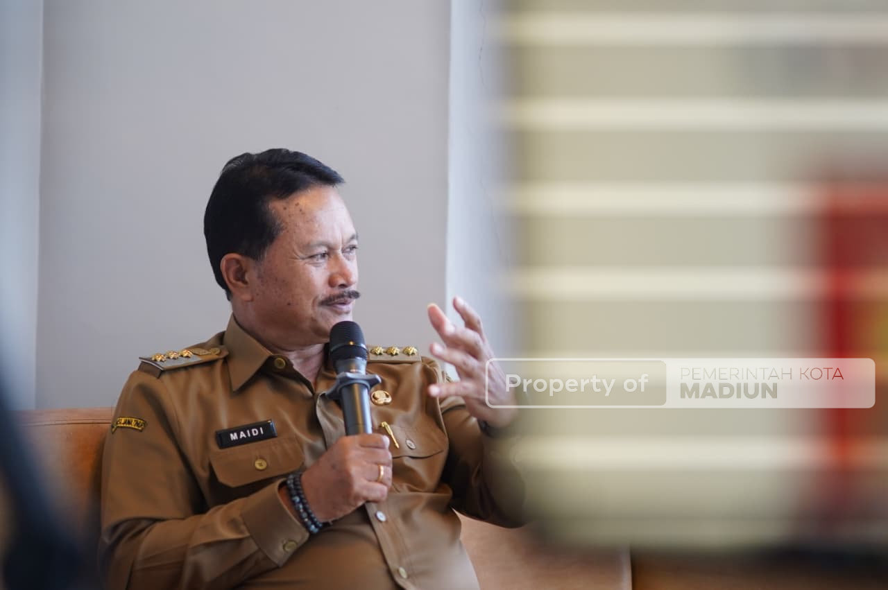 Jadi Narasumber di Radio Madya FM, Wali Kota Paparkan Strategi Menuju Madiun Mendunia