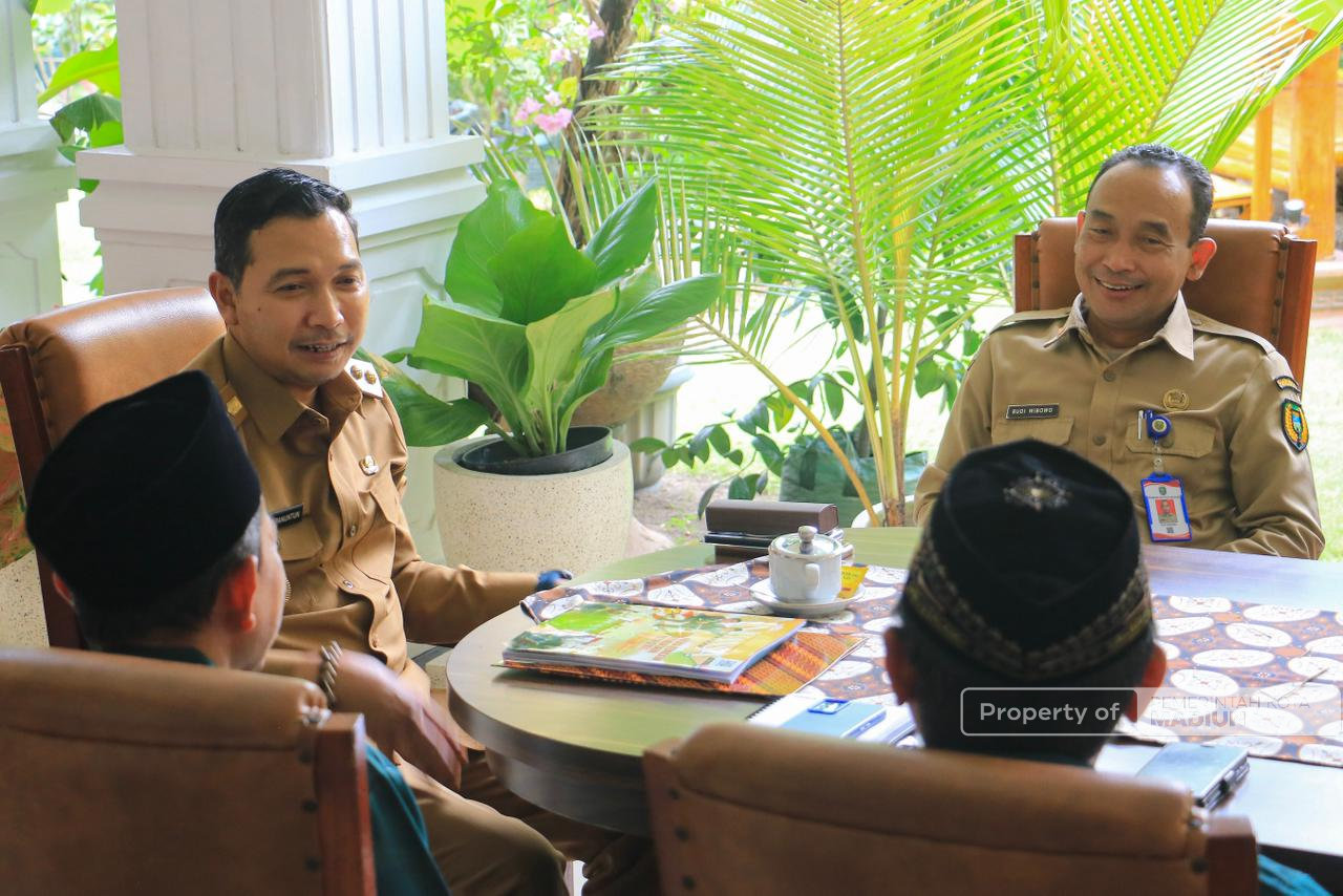 Perkuat Kolaborasi, Plt Wali Kota Madiun Gelar Audiensi dengan LDII