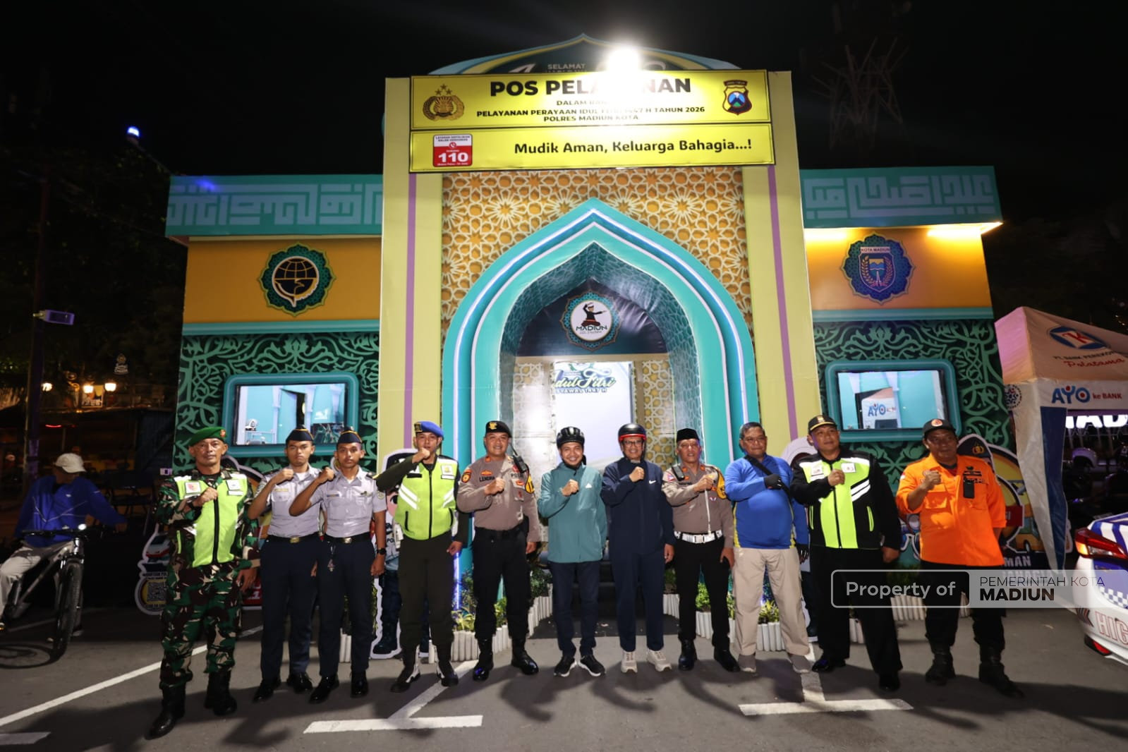 Pantau Kota Sambil Gowes, Plt Wali Kota Madiun Cek Keamanan dan Lalu Lintas Jelang Lebaran