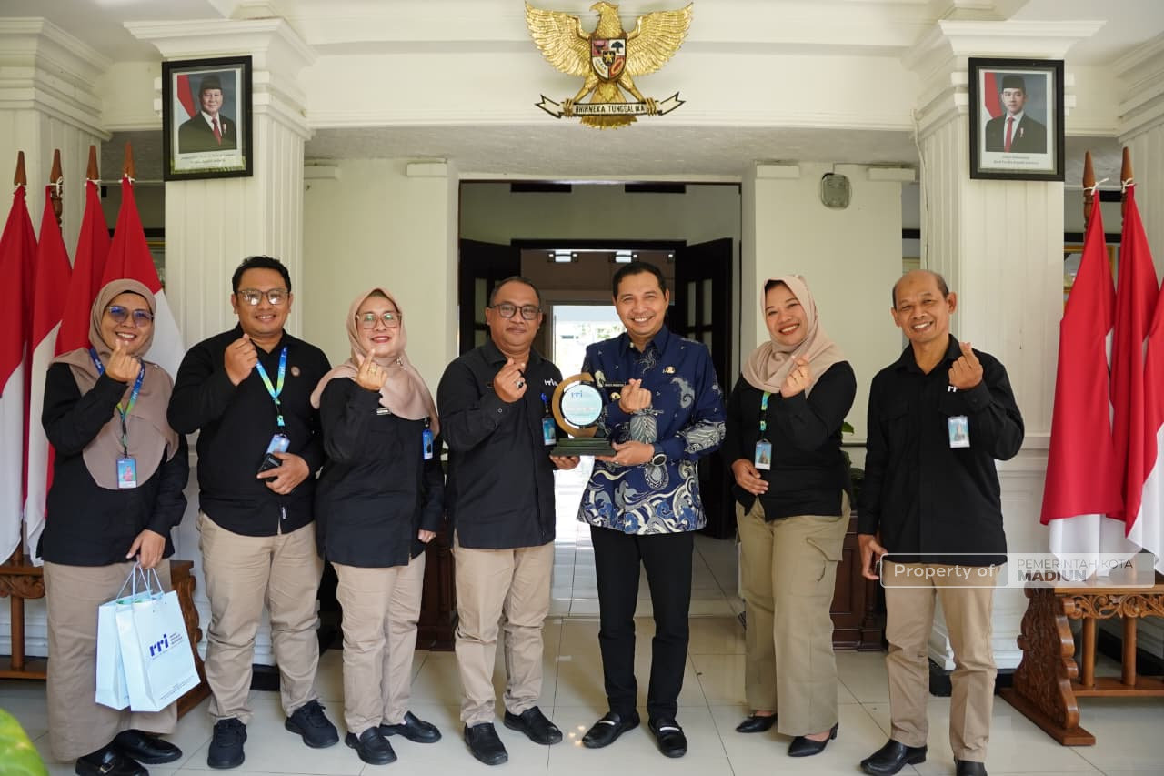 Plt Wali Kota Madiun Sambut Kepala RRI Baru, Sinergi Informasi Publik Diperkuat