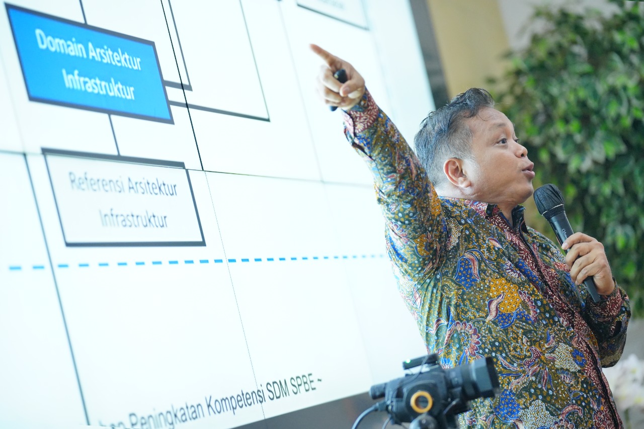 Gelar Sosialisasi Arsitektur dan Peta Rencana SPBE, Wali Kota Harap Sinergi Antar OPD