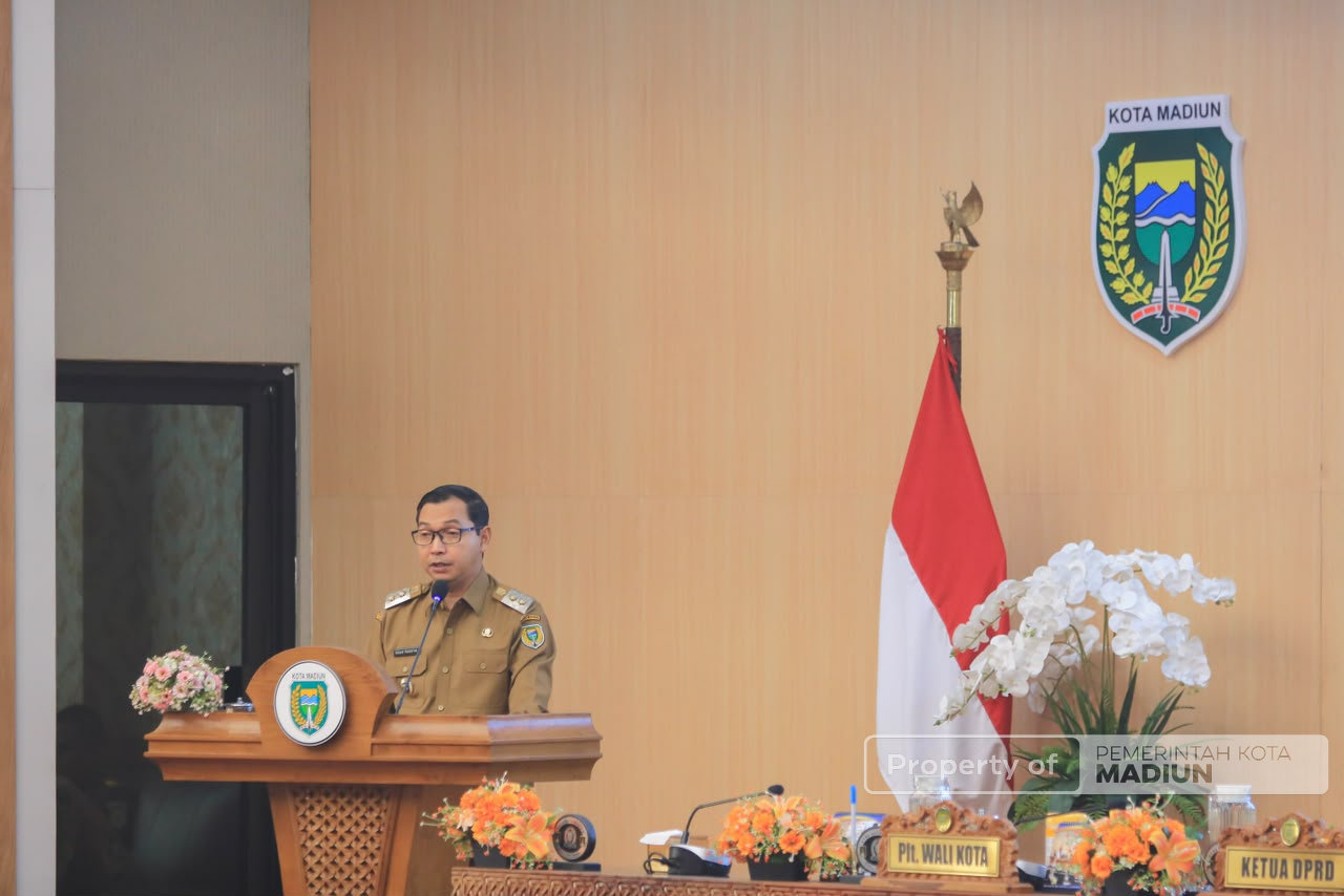 Rapat Paripurna Perubahan APBD 2026, Plt Wali Kota Sampaikan Strategi Penguatan Pendapatan Daerah