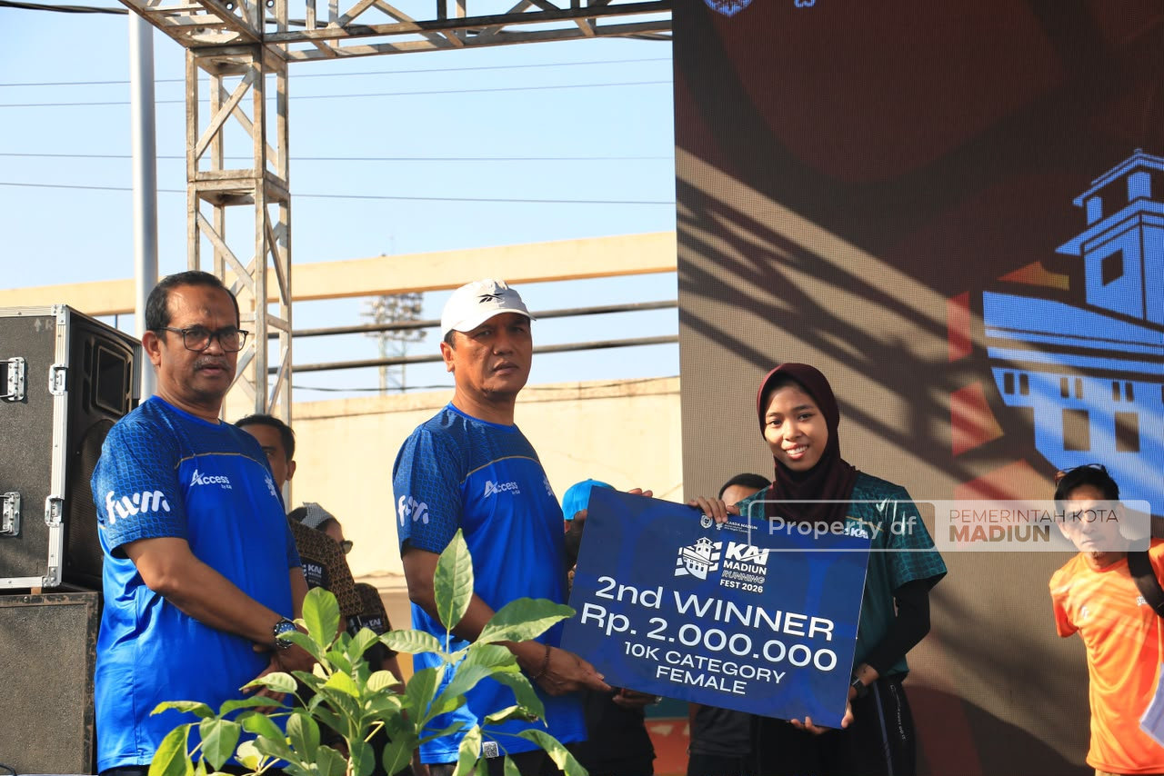Turut Madiun Running Fest 2026, Plt Wali Kota Harap Jadi Agenda Rutin ke Depan