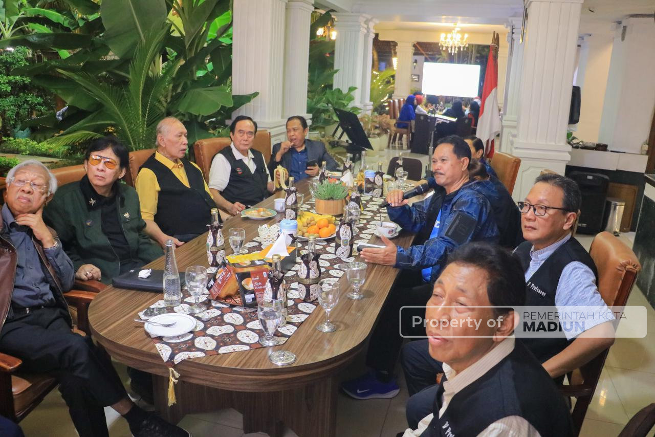 Wujudkan Tata Kelola Inovatif, Wali Kota Madiun Perkuat Sinergi Bersama Puluhan Profesor Unair
