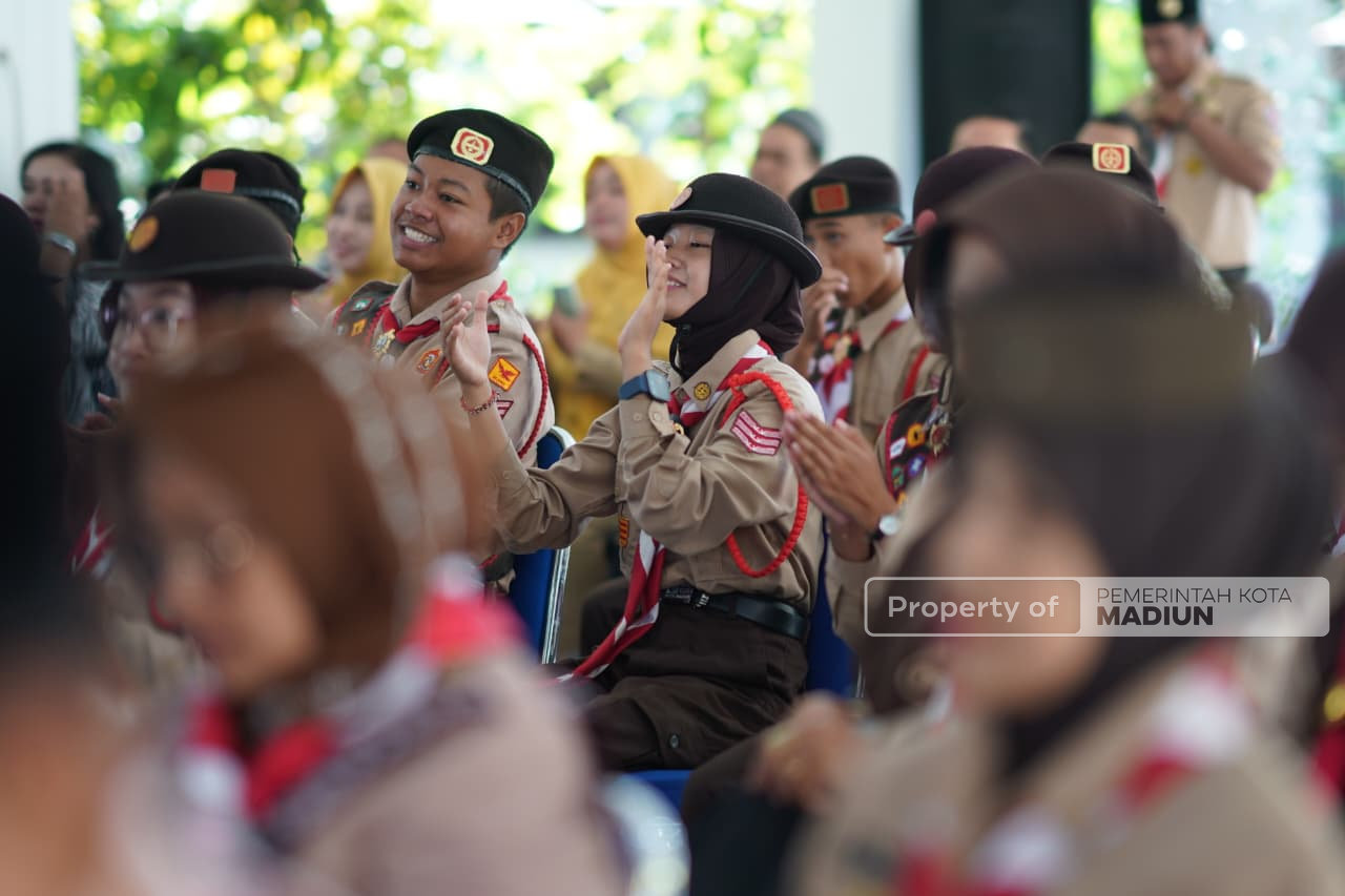 Plt Wali Kota Bekali Kontingen Jamnas XII, Minta Peserta Jadi Duta Kota Madiun